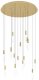 Подвесная светодиодная люстра Eglo Mirador 390361. 