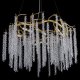 Подвесная люстра iLamp Savage 8813-D800 GD. 
