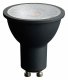 Лампа светодиодная Feron GU10 7W 4000K черная LB-1607 48957. 