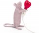 Интерьерная настольная лампа Seletti Mouse Lamp 15220SV. 