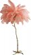 Торшер DeLight Collection Ostrich Feather BRFL5014 pink/antique brass. 