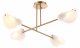 Люстра на штанге Freya Mallow FR5228PL-04C. 
