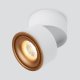 Точечный светильник Klips DLR031 15W 4200K 3100 белый матовый/золото. 