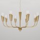 Подвесная люстра Eurosvet Rhyton 60167/8 латунь. 