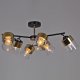 Потолочная люстра Reluce 11555-0.3-06 BK+FGD. 