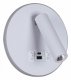 Настенный светодиодный светильник Reluce 86203-9.2-001KT LED12W+USB WT. 