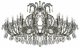 Подвесная люстра Dio D&rsquo;Arte Gloria Gloria E 1.1.30.200 N. 