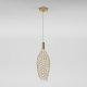 Подвесной светодиодный светильник Eurosvet Ruche 90380/1 золото. 