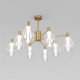 Потолочная люстра Eurosvet Magma 60175/8 латунь. 
