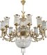Потолочная люстра Kutek Sienna-crystal Swarovski SIE-ZW-12(P). 