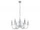 Подвесная люстра Newport 3870 3876/С nickel. 