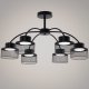 Потолочная люстра  68010-0.3-06 BK. 