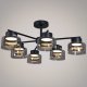 Потолочная люстра  47010-0.3-06 BK. 