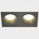 Точечный светильник  IT08-8013 black 3000K 2 шт + IT08-8015 black. 