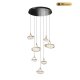 Подвесной светильник Modelux MODESTYLE MS.2326.7 BK. 
