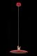 Подвесной светильник LEON Pamela LE7901/1S Red. 