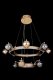 Подвесная люстра Jelly LE7711/8+4 Gold/Black Chrome. 
