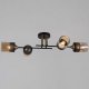 Потолочная люстра Reluce 48460-0.3-04 BK+COPPER. 