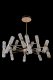 Подвесная люстра Viviane LE7763/8+4 GD. 