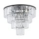 Потолочная люстра Nowodvorski Cristal L Black 7630. 