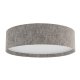 Потолочная люстра Nowodvorski Lago M Gray 11680. 
