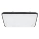 Потолочный cветильник Nowodvorski Agnes Square Led Pro Black 10988. 