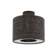 Потолочный cветильник Nowodvorski Santana S Black 11657. 