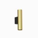 Настенный светильник Nowodvorski Fourty Wall M Brass/Black 10754. 