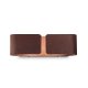 Настенный светильник Ideal Lux Clip AP2 Small Corten. 