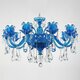 Подвесная люстра Lucia Tucci Ashanti 1250.10 Blu. 