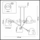Подвесная люстра Lumion Noah 4434/4C. 