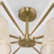 Потолочная люстра Eurosvet Alicante 60082/8 золотая бронза. 