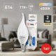 Лампа светодиодная ЭРА E14 11W 4000K матовая LED BXS-11W-840-E14. 