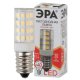 Лампа светодиодная ЭРА E14 5W 2700K прозрачная LED T25-5W-CORN-827-E14. 