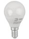 Лампа светодиодная ЭРА E14 8W 2700K матовая ECO LED P45-8W-827-E14. 