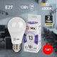 Лампа светодиодная ЭРА E27 13W 6000K матовая LED A60-13W-860-E27. 