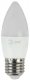 Лампа светодиодная ЭРА E27 6W 2700K матовая ECO LED B35-6W-827-E27. 