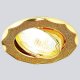 Встраиваемый светильник Elektrostandard 612 MR16 GD золотой блеск/золото 4690389000102. 