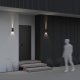 Уличный настенный светодиодный светильник Maytoni Times Square O580WL-L6B. 
