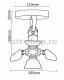 Спот Crystal Lux CLT 413C WH. 