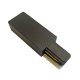 Ввод питания для шинопровода (UL-00006049) Volpe UBX-Q122 G01 BLACK 1 POLYBAG. 