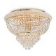 Потолочная люстра Ideal Lux Dubai PL24 Ottone. 