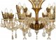 Подвесная люстра iLamp Asia 61078-8+4 BR. 