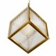 Подвесной светильник iLamp Square 8970-1B GLD. 