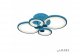 Потолочная люстра iLedex Ring A001/4 BLUE. 