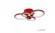 Потолочная люстра iLedex Ring A001/4 Red. 