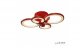 Потолочная люстра iLedex Ring A001/4 Red. 