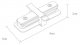 Коннектор прямой Arte Lamp Track Accessories A130133. 