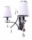 Бра Lumina Deco Glamour LDW 66247-2 WT+CHR. 