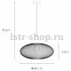 Подвесной светильник Lucide Mesh 21423/45/30. 